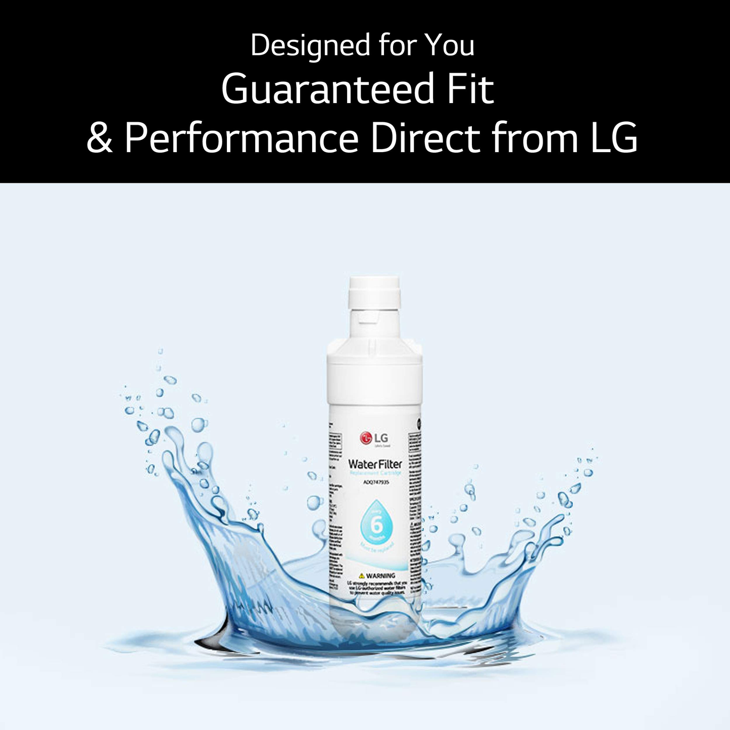 LG LT800P Water Filter Refrigerator Filter ADQ73613401, ADQ73613408, or ADQ75795104